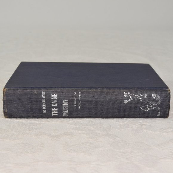 The Cane Mutiny Herman Wouk World War II Novel Hardcover Book Very Good 1951 - Picture 2 of 14